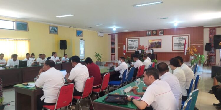 Kepala Dinas Kominfo Provinsi NTT Memimpin Langsung Evaluasi Interview SPBE (Tahap Empat) Tahun 2023