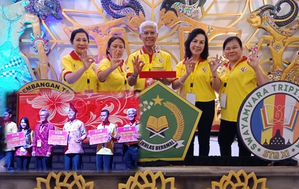 Kontingen STG NTT Raih Juara Harapan 3 Baca Sutra