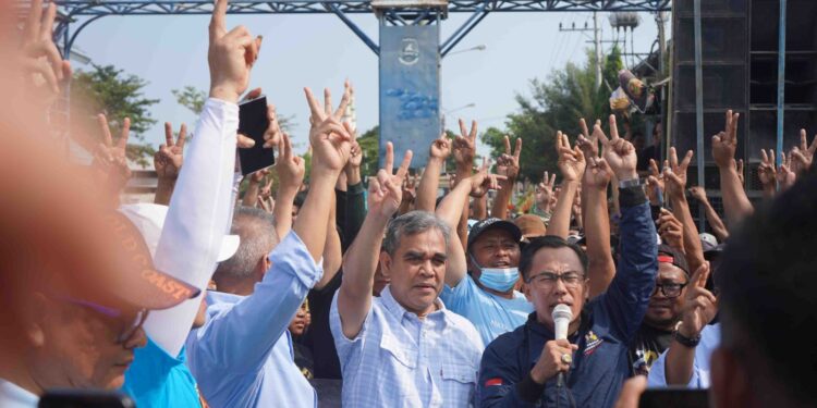 Ribuan Nelayan Tegal dan Sekitarnya Deklarasi Dukung Prabowo-Gibran