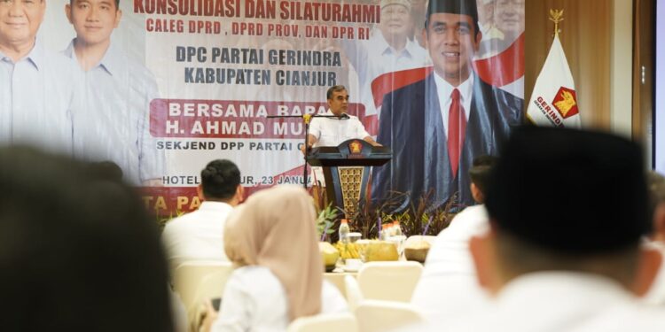 Muzani Minta Kader dan Relawan Tidak Jumawa Lihat Hasil Survei Prabowo yang Hampir Capai 50%