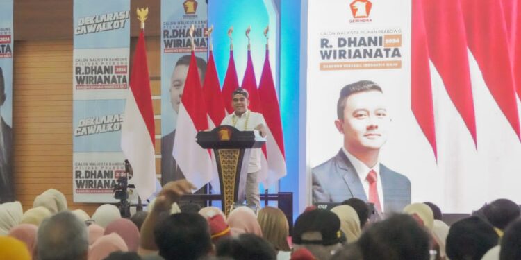 Muzani: Pak Prabowo Amanahkan Dhani untuk Bandung yang Lebih Baik