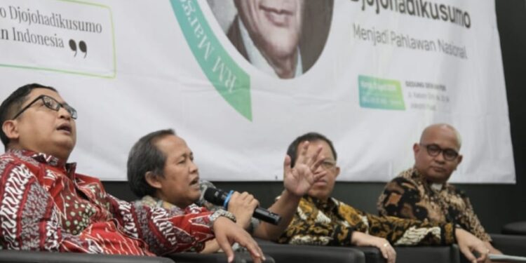 SMSI Gelar Seminar Nasional Usulkan RM Margono Djojohadikusumo Jadi Pahlawan.