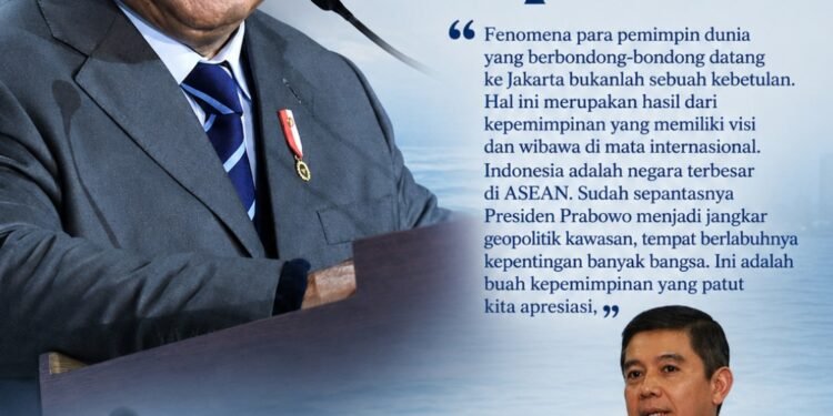 Pekan Diplomasi Prabowo Tuai Apresiasi, Yuddy Chrisnandi: Indonesia Kini Jadi Jangkar Geopolitik Kawasan