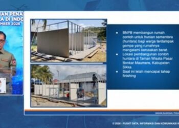 BNPB Segera Bangun Huntara bagi Warga Terdampak Gempa 7,7 M di NTT